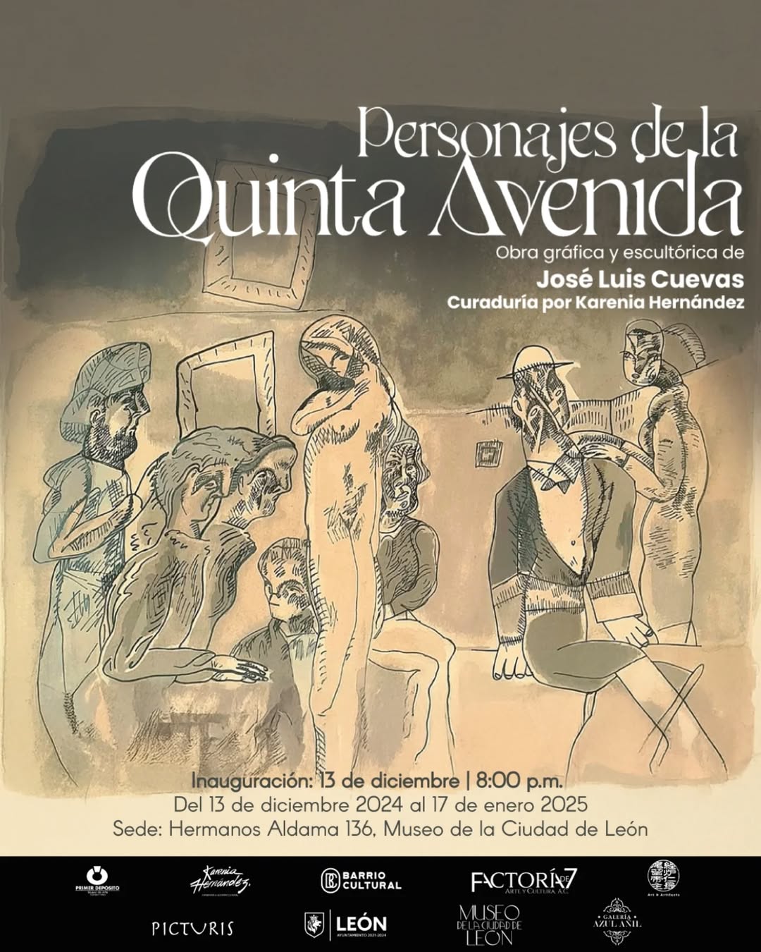 Personajes de la quinta avenida